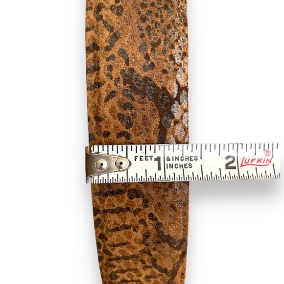 VINTAGE Streets Ahead leather belt 39 inch - Picture 8 of 9